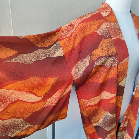 Polyester HAORI KIMONO - Picture 5 of 10